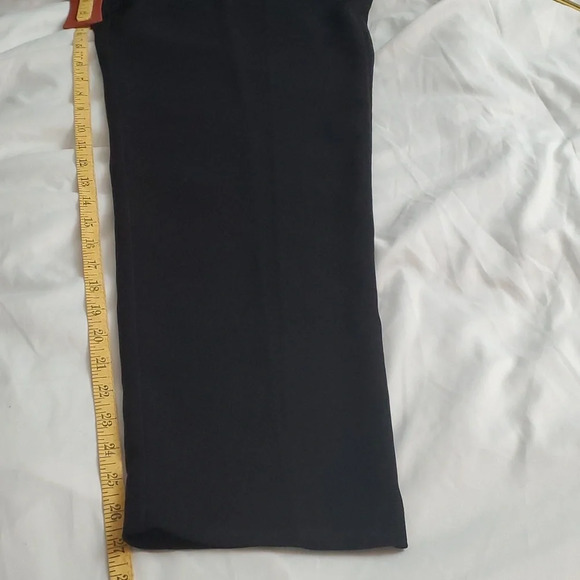 Miss Dorby Petite Suit- Button Down Black Blazer with Lavender Collar & Cuffs - Picture 9 of 11